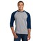 Gildan Heavy Cotton 3/4 Sleeve Raglan Tee – Soft, Durable Cotton for DIY Printing
